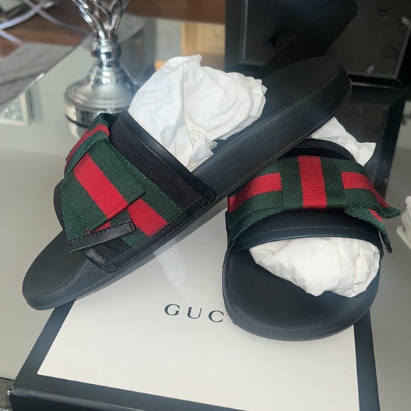 COPY - Gucci slides 100% authentic !!! - Picture 2 of 6